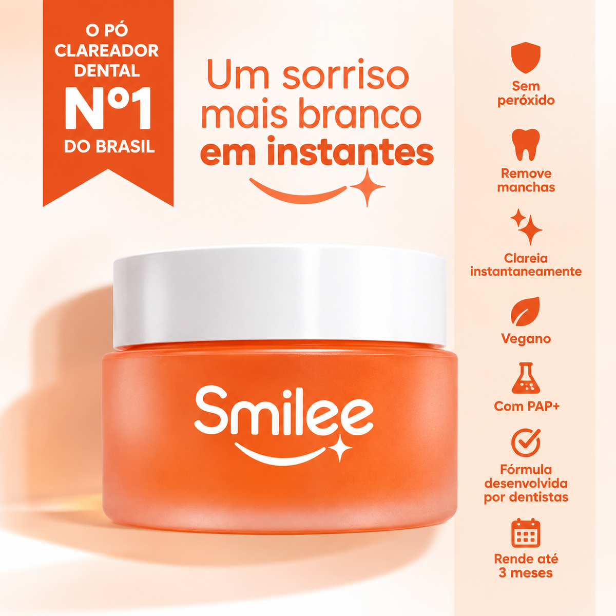 Pó Para Clareamento Dental